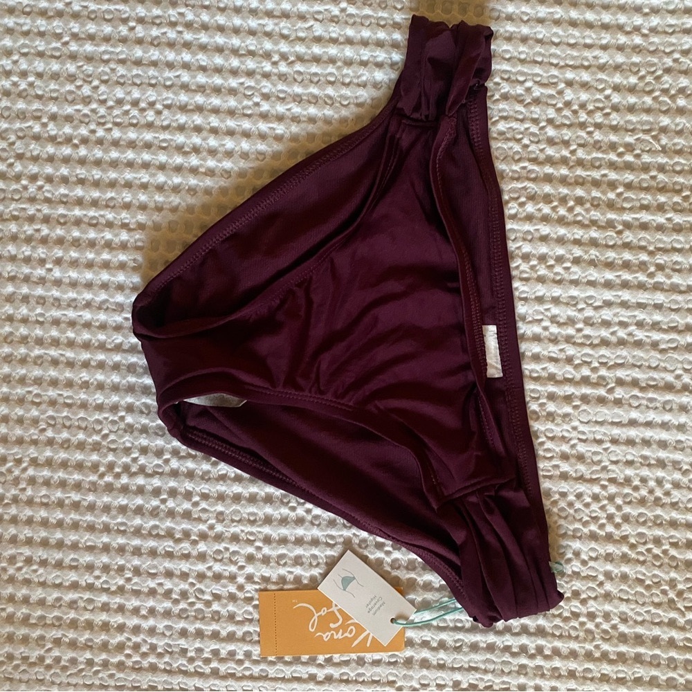 Kona Sol Women's Bikini Bottom - Dark Purple